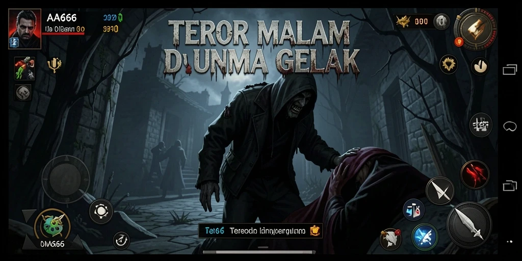 Gameplay mencekam dari AA666 yang menakutkan.