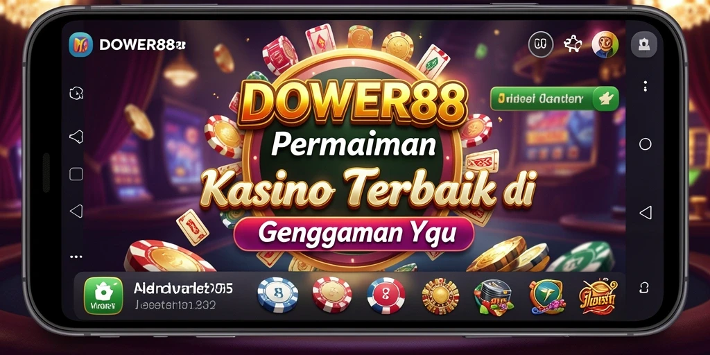 Tangkapan layar DOWER88 menampilkan gameplay seru permainan kasino.