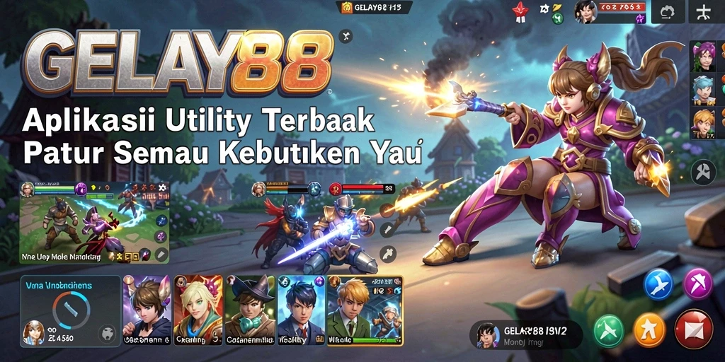 Tampilan antarmuka utama GELAY88 yang intuitif dan menarik.