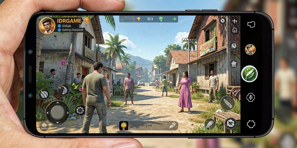Screenshot IDRGAME menampilkan berbagai aktivitas simulasi yang mengasyikkan.