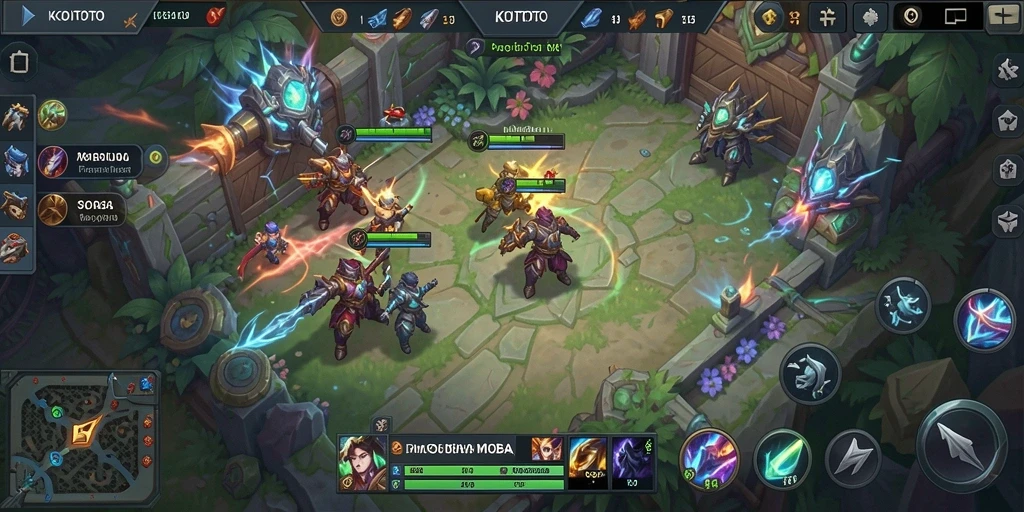 Tampilan menarik dari gameplay KOITOTO yang mendebarkan.