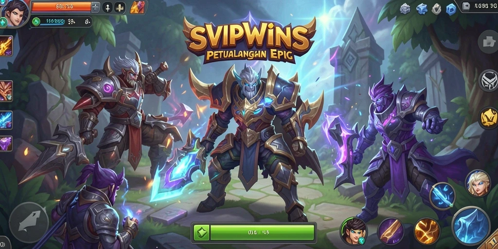 Tampilan gameplay dinamis dan menantang di SVIPWINS.