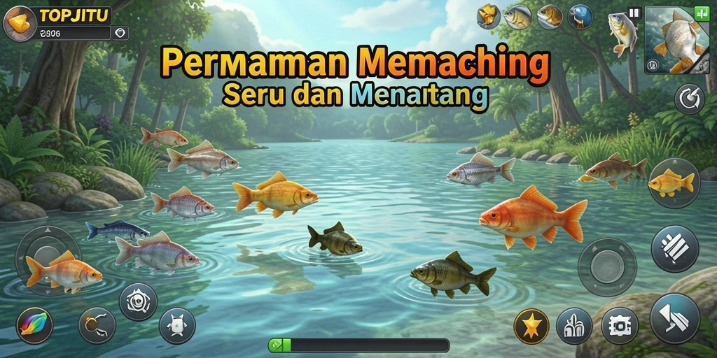 Tangkapan ikan yang menakjubkan di <strong>TOPJITU</strong>.