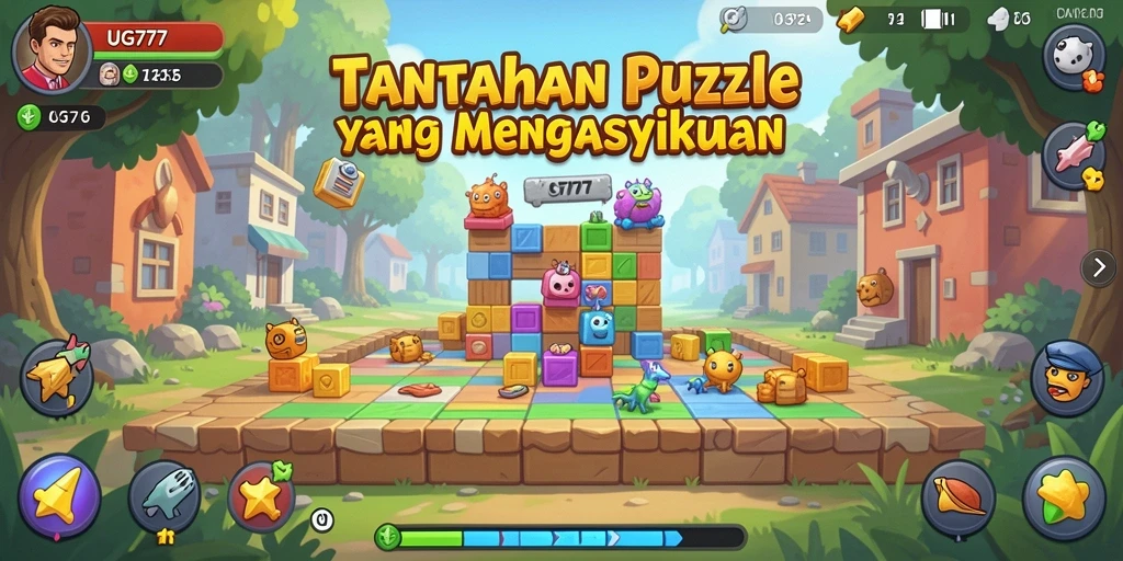Tampilan gameplay UG777 yang menarik dan penuh tantangan.