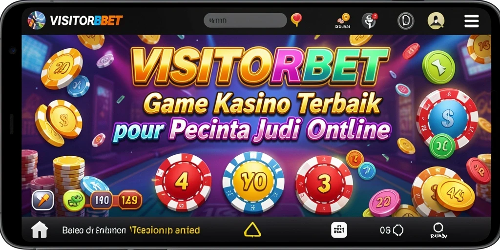 Screenshot gameplay VISITORBET yang menggambarkan keseruan permainan Kasino.